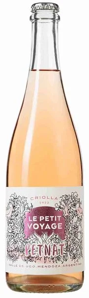 Игристое вино Le Petit Voyage Criolla Pet Nat Еxtra Brut Rose Mendoza  750 мл