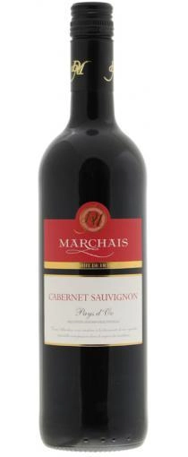 Вино Marchais Cabernet Sauvignon Марше Каберне Совиньон IGР 750 мл