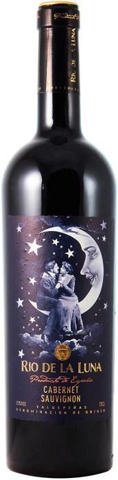 Вино Rio de la Luna Cabernet Sauvignon Valdepenas DO Рио де Ла Луна Каберне Совиньон  2018  750 мл