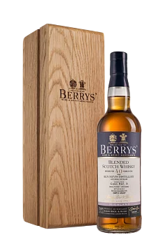 Виски Berrys Ben Nevis 40 Years Old wooden box Беррис Бен Невис 40-летний в деревянной упаковке 700 мл