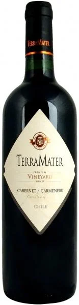 Вино TerraMater Vineyard Reserve Cabernet Carmenère ТерраМатер Виньярд Резерв Каберне Карменер  2014 375 мл