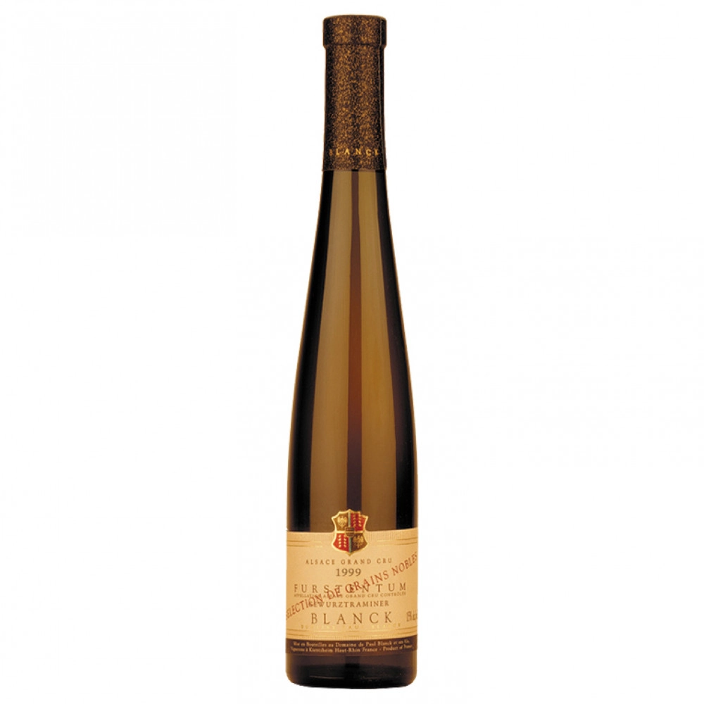 Вино Paul Blanck Trimbach Gewurztraminer Selection de Grains Nobles Alsace Поль Бланк Гевюрцтраминер селексьен де грэн нобль Фюрстентум 1999 750 мл