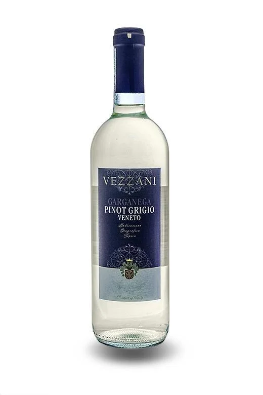 Вино Vezzani   Garganega - Pinot Grigio Veneto  Веццани Гарганега Пино Гриджио Венето 2016 750 мл