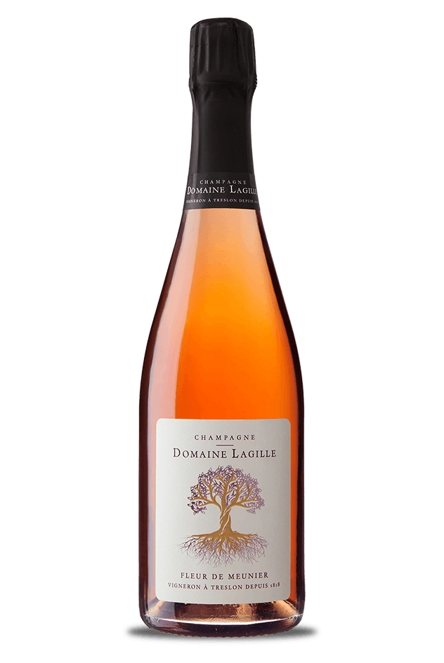 Шампанское  Domaine Lagille   Fleur de Meunier Rosé Brut   2013   750 мл