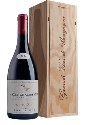 Вино  Domaine Tortochot  Mazis-Chambertin Grand Cru  в подарочной упаковке 2022 750 мл 13%