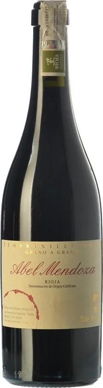 Вино Abel Mendoza Tempranillo Rioja DOC Абель Мендоса Темпранильо 2012 750 мл