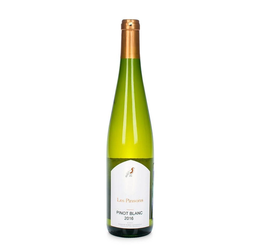 Вино Klingenfus AOC Alsace Pinot Blanc Les Pinsons  Клингенфус  Эльзас Пино Блан Ле Пинсон  2016 750 мл