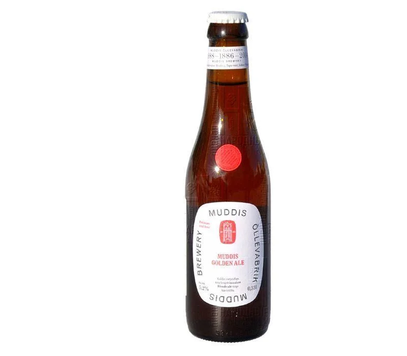 Пиво Muddis Golden Ale/Муддис "Голден Эль" 330 мл