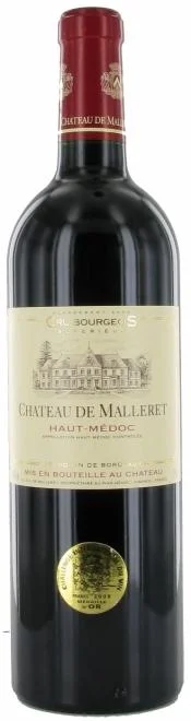 Вино Chateau de Malleret Haut-Medoc AOC Шато де Маллере 2006 750 мл