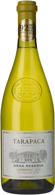 Вино Tarapaca Gran Reserva Chardonnay  Шардоне  Гран Резерва  2017 750 мл