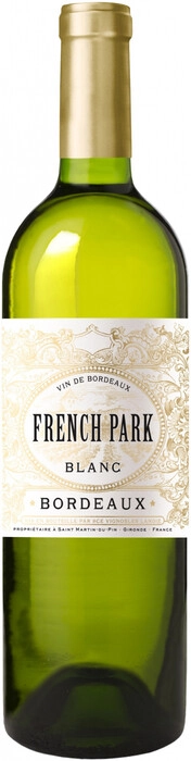 Вино French Park Bordeaux Blanc  AOC  2019  750 мл