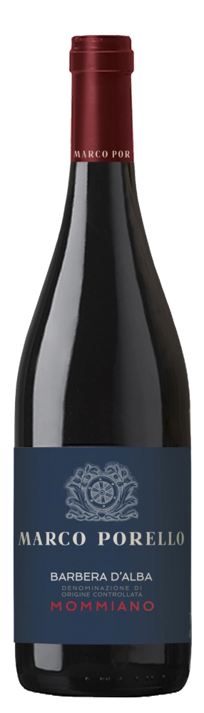 Вино  Marco Porello  Barbera d’Alba Mommiano  2021   750 мл 14,5%