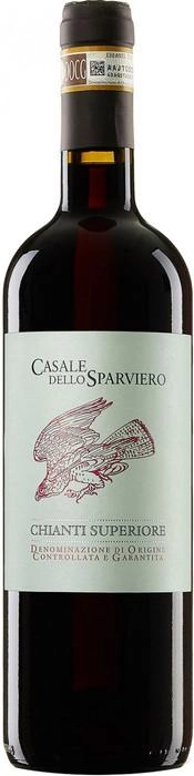 Вино  Casale dello Sparviero  Toscana Chianti Superiore DOCG Казале делло Спарвьеро  Тоскана Кьянти Супериоре 2019 750 мл