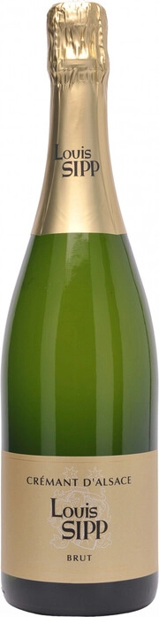Игристое вино Louis Sipp Cremant d'Alsace Brut   2020  750 мл