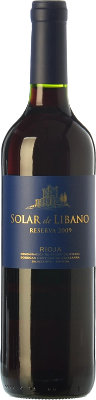 Вино Castillo De Sajazarra Solar de Libano Reserva  2015 1500 мл 13,5%