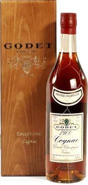 Коньяк Godet Vintage  Grande Champagne AOC  Годе Винтаж  Гранд Шампань 1974  700 мл