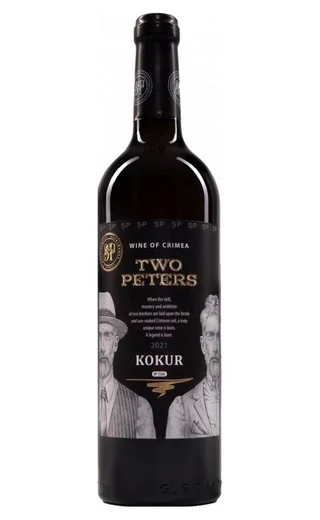 Вино  Два Петра  Кокур   белое сухое  2024  750 мл 13%