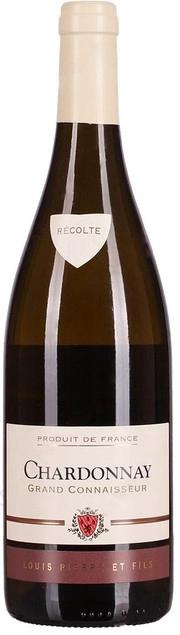 Вино Louis Pierre et Fils  Chardonnay Grand Connaisseur    Луи Пьерр э Фис  Шардоне Гран Конисор 2017   750 мл