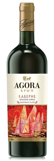 Вино Агора Каберне 750 мл