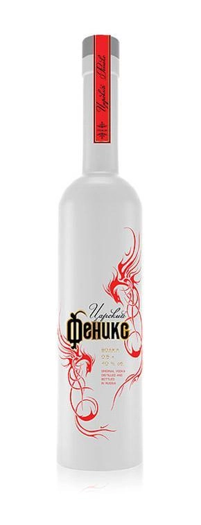 Водка Царский Феникс White в тубе 500 мл
