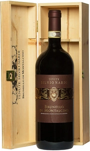 Вино Tenute Silvio Nardi Brunello di Montalcino DOCG wooden box Сильвио Нарди Брунелло ди Монтальчино в деревянной коробке 2013 1500 мл