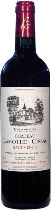 Вино Chateau Lamothe-Cissac Cru Bourgeois Haut-Medoc AOC   375 мл