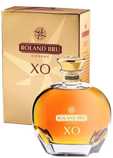 Коньяк Roland Bru XO AOC in gift box (Decanter)  700 мл