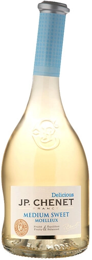 Вино J. P. Chenet  Delicious Medium Sweet Blanc    2022 750 мл  11,5 %