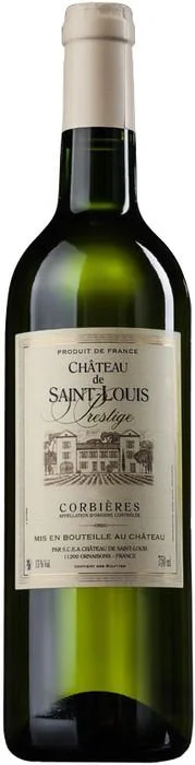 Вино Chаteau de Saint Louis Prestige Blanc Corbieres AOP Шато де Сен-Луи Престиж Блан 750 мл
