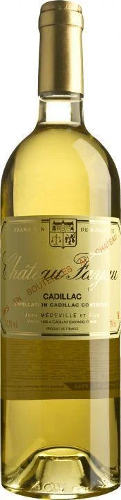 Вино Chateau Fayau, Cadillac AOC/Шато Фэйо, 2005, 0.75л