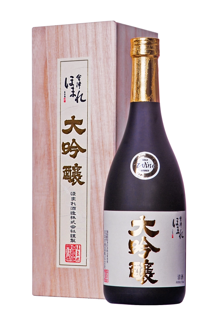 Саке Aizu Homare Daiginjo Аидзу Хомарэ Дайгиндзё в подарочной упаковке 720 мл