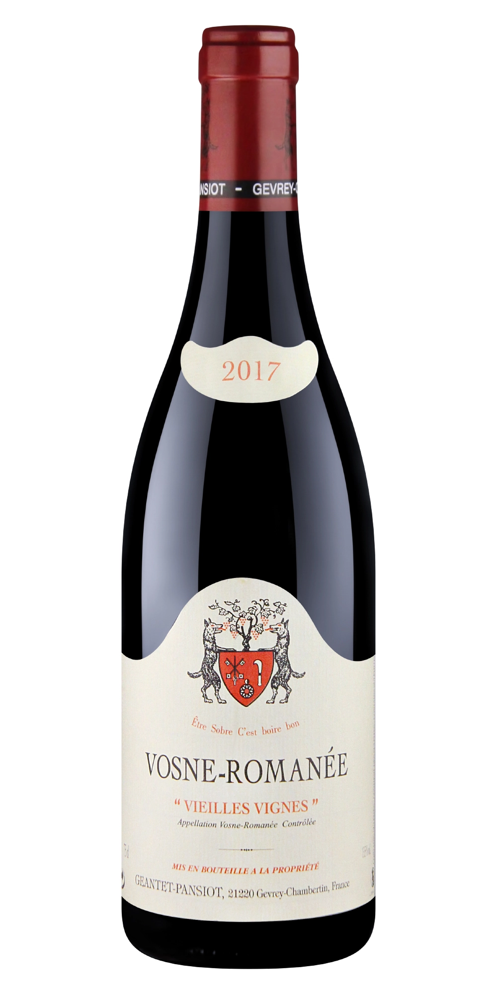 Вино Domaine Geantet-Pansiot Vosne-Romanée Vieilles Vignes  2017 750 мл