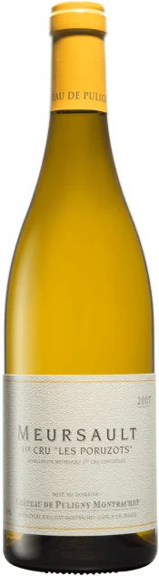Вино Domaine du Chateau de Puligny-Montrachet  Meursault 1-er Cru  Les Porusots AOC  Шато де Пюлиньи-Монраше Мерсо Премьер Крю  Ле Порюзо 2007  375 мл