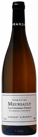 Вино Vincent Girardin Meursault Premier Cru Les Charmes-Dessus 2021 750 мл