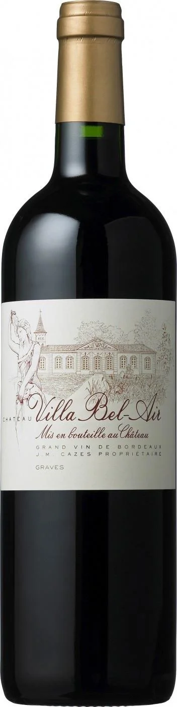 Вино Chateau Villa Bel Air Rouge Graves AOC Шато Вилла Бель Эйр  Руж 2007 750 мл