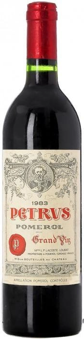 Вино Petrus Pomerol AOC Петрюс Помроль АОС 1983 750 мл