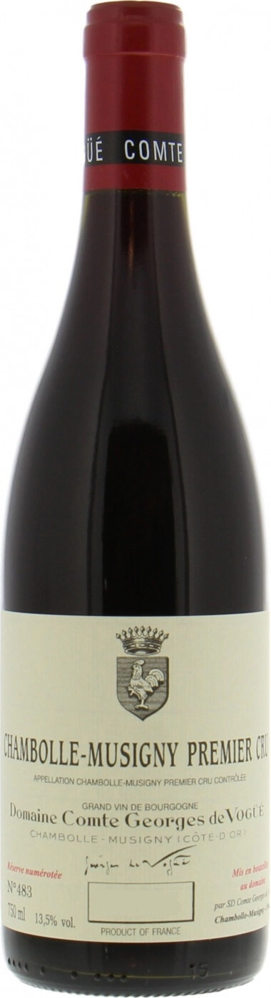 Вино Domaine Comte Georges de Vogue Chambolle-Musigny Premier Cru  1997 375 мл