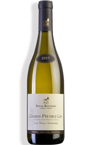 Вино Pascal Bouchard Chablis Premier Cru Les Blancs Sarments  ПАСКАЛЬ БУШАР ШАБЛИ ПРЕМЬЕ КРЮ ЛЕ БЛАНС САРМЕНТС, белое, сухое, 750 мл.