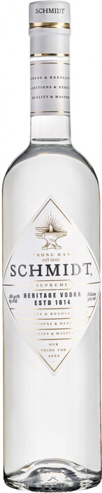 Водка  Schmidt  Supreme  500 мл  40%