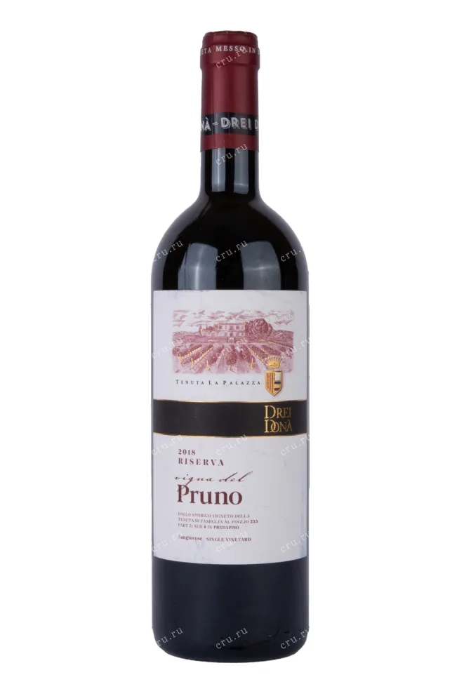 Вино Drei Dona Pruno Sangiovese Superiore Riserva   2018 750 мл 14,5%