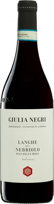 Вино Giulia Negri  Nebbiolo "Pian delle Mole Langhe DOC  2020  750 мл
