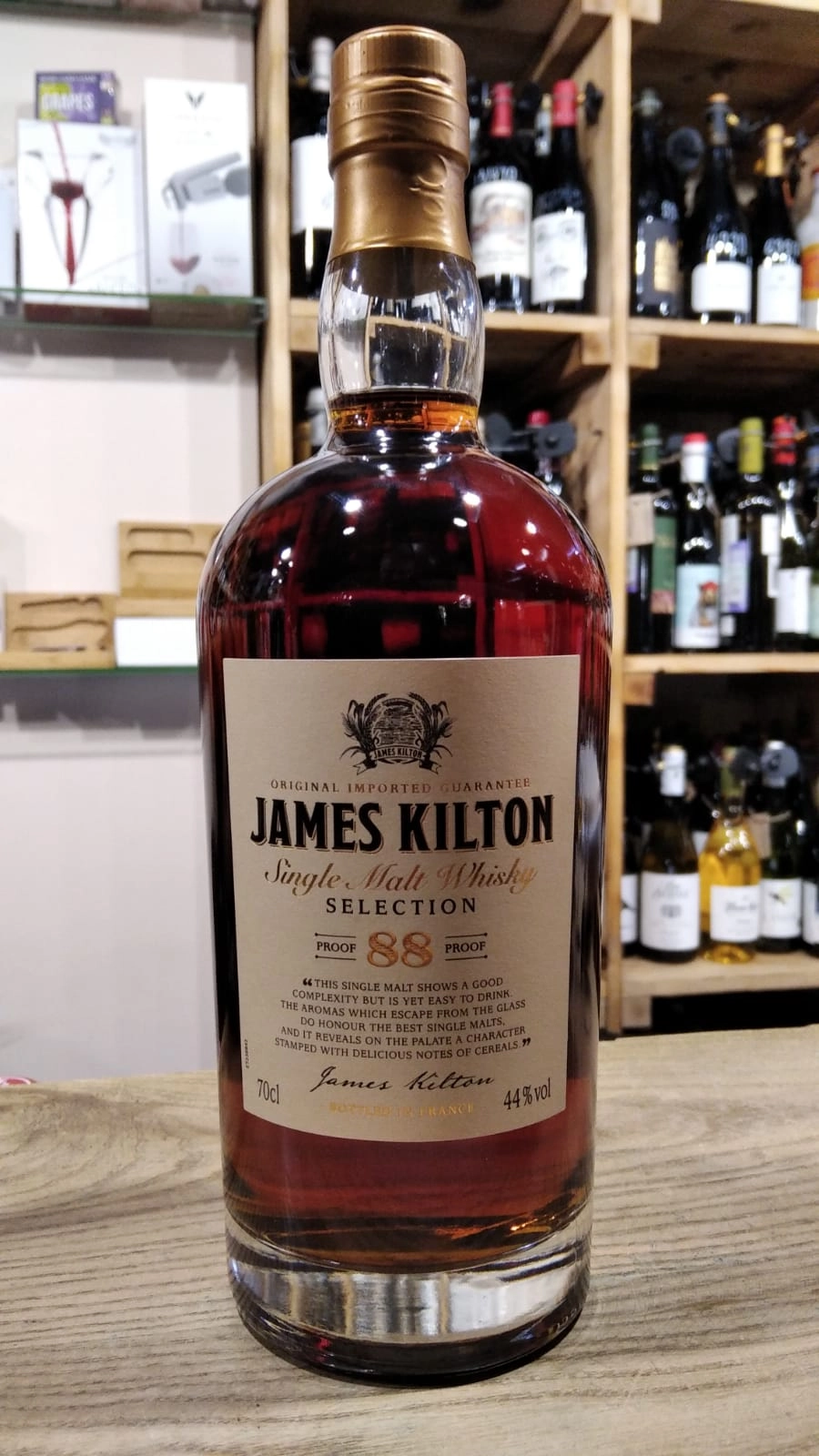James Kilton Single Malt 700 мл  44 %