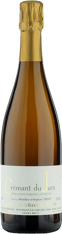 Игристое вино Domaine Andre et Mireille Tissot Cremant du Jura blanc AOC  2018 750 мл