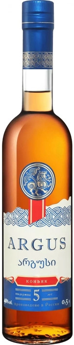 Коньяк ARGUS  5 year  KVKZ  500 мл