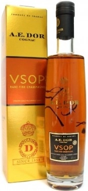 Коньяк A.E.DOR VSOP Rare Fine Champagne gift in box 500 мл