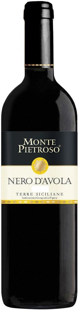 Вино  Monte Pietroso Nero D’avola   2020 750 мл
