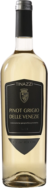 Вино Tinazzi Pinot Grigio Delle Venezie Ca'de'Rocchi Пино Гриджо Делле Венецие IGP Ка'Де'Рокки 2019 750 мл