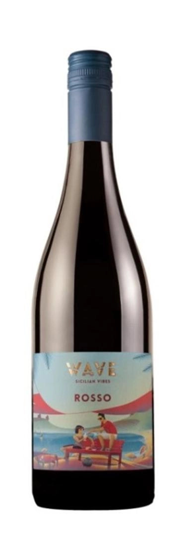 Вино Wave Rosso Terre Siciliane IGT  Вэйв Россо Терре Сичилиане красное  полусухое 750 мл