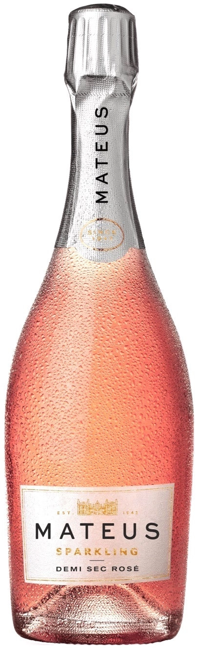 Игристое вино Sogrape Vinhos Mateus Rose Rose Sparkling Demi Sec  2019 750 мл