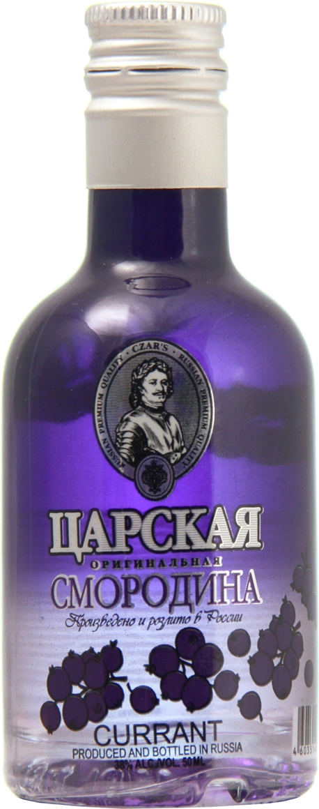 Настойка горькая Царская Оригинальная Смородина 50 мл